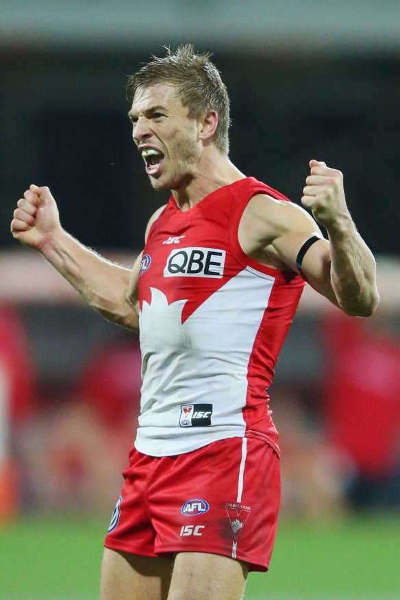Kieren Jack put on a three-goal performance last time the Swans met the Cats.