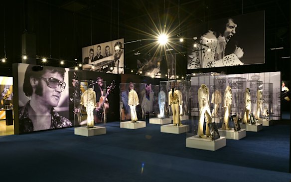 The museum also features his costumes and artifacts from his time in the military.