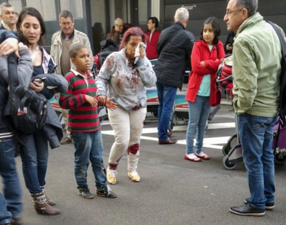 Explosion at Brussels airport. 