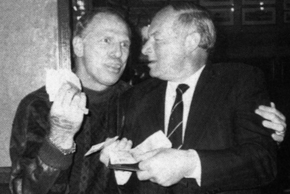 Smith had a special bond with controversial detective Roger Rogerson.