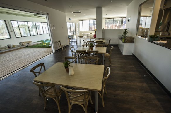 Sage Education & Childcare is opening Canberra's first prestige Childcare Centre in Turner. Dining area.