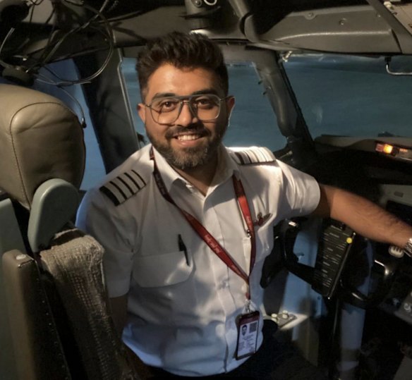 Captain Smit Machchhar, the pilot stabbed mid-flight, received life-saving care from a dentist on board.