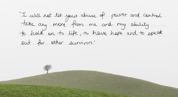 Message published in commemorative book