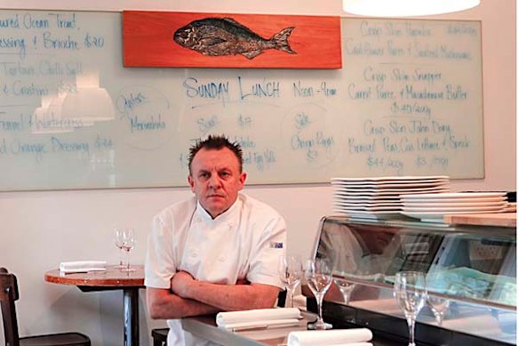 <B>SYDNEY SEAFOOD MARKET BEST SEAFOOD RESTAURANT OF THE YEAR AWARD: Owner and Chef of Fishface in Darlinghurst, Stephen Hodges. </b>