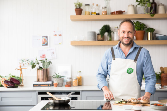 Former MasterChef contestant Tom Rutledge from HelloFresh loves that his business has a food focus.