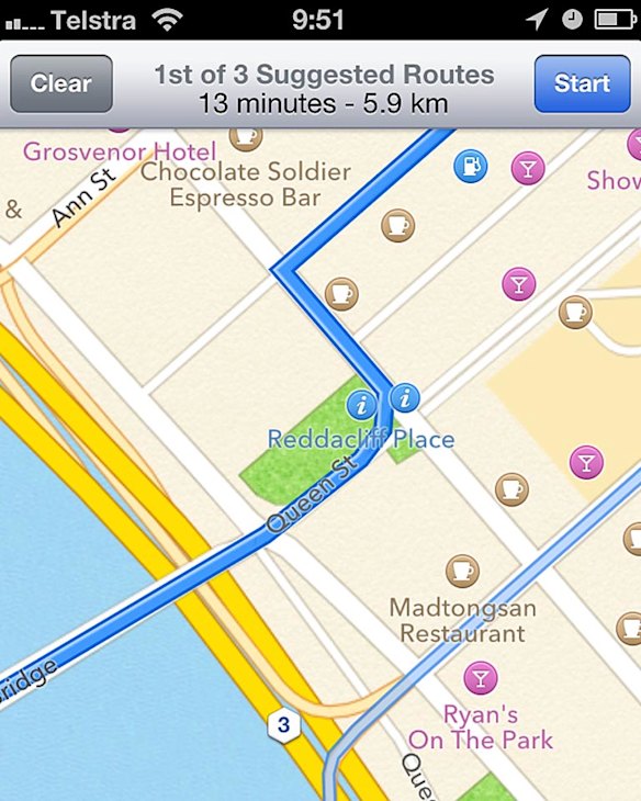 Reader Barry Cayford submited this picture with the following caption: "Apparently you can now drive through Reddacliff Place in Brisbane CBD. Not sure if you're supposed to go through the underground busway or just dodge pedestrians in the plaza outside Treasury Casino. It does make journeys routes much shorter though!"