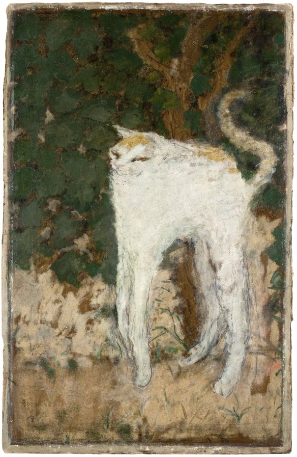 Le Chat Blanc (1894) by Pierre Bonnard
