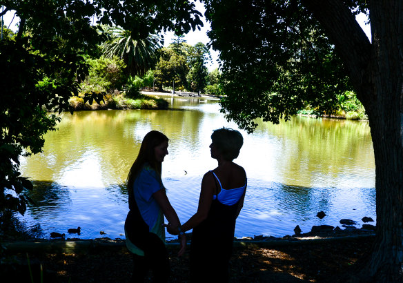 Julie and Lisa are supporting one another, and seeking information from more women in the church.