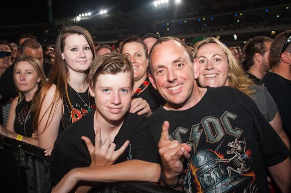 Perth thunderstruck by AC/DC