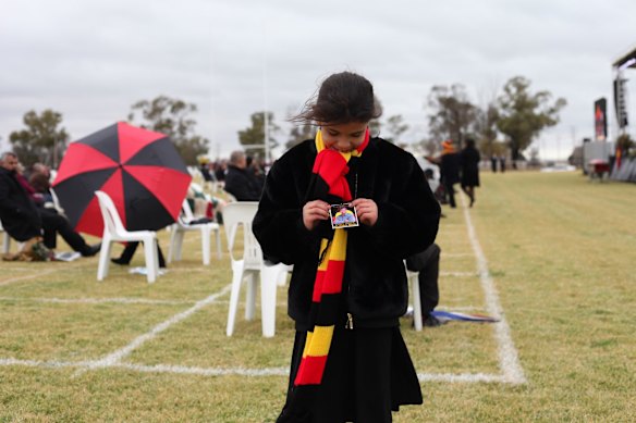 Great grand-daughter Armani Munro.