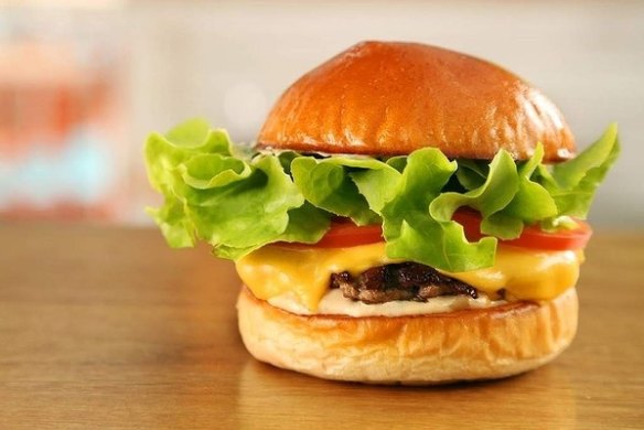 Classic cheeseburger from Betty's Burgers.