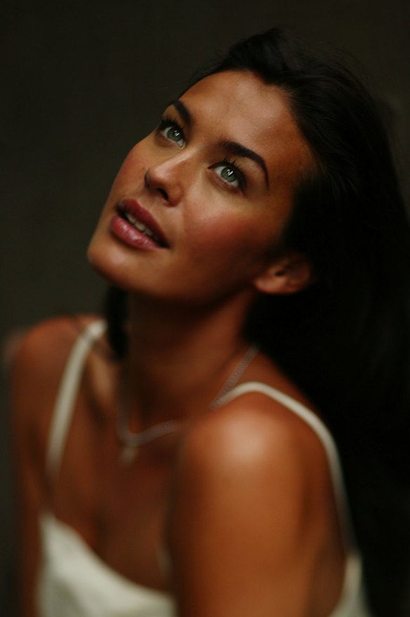 Australian model Megan Gale.