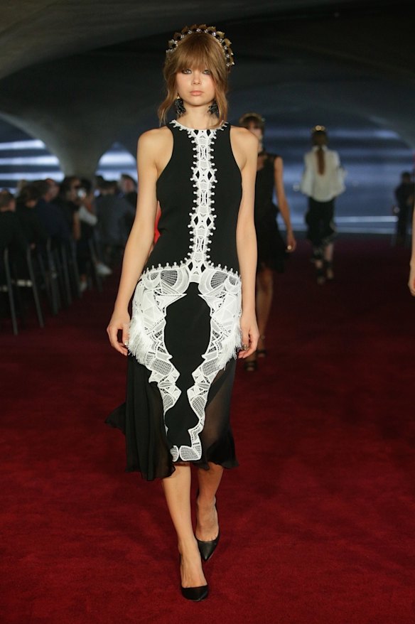 The Myer autumn 2017 launch held in the car park underneath the University of Melbourne.