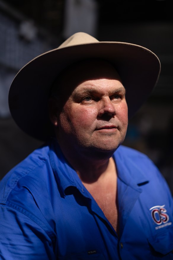 Cattle farmer Geoff Payne has been attending the Royal Easter Show for 20 years.