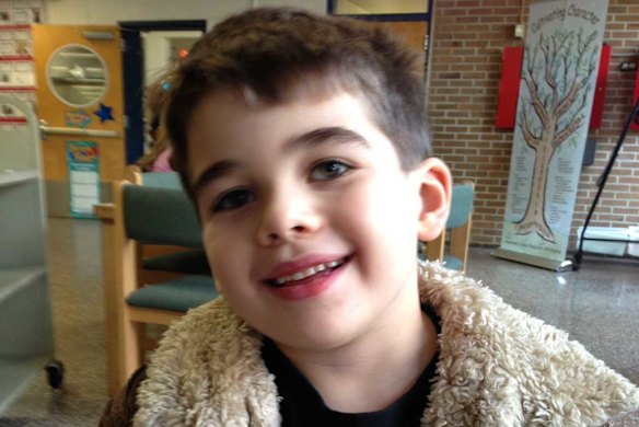Noah Pozner, aged 6.