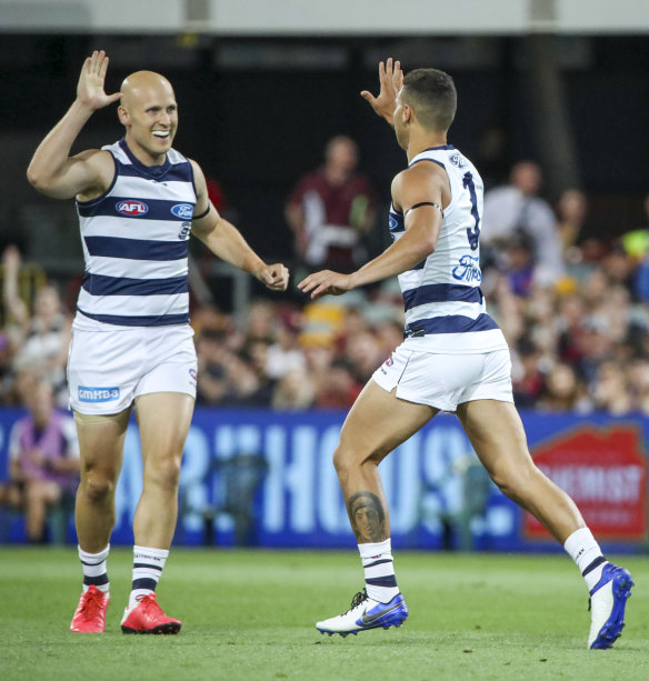 Gary Ablett and Brandon Parfitt.