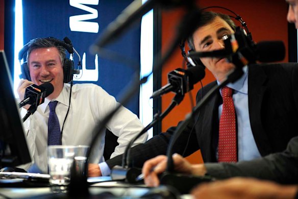 2009. First day on the job at Triple M with his show Hot Breakfast.