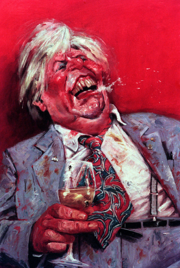 Bill Leak’s Archibald Packing Room Prize of Sir Les Patterson in 2000.