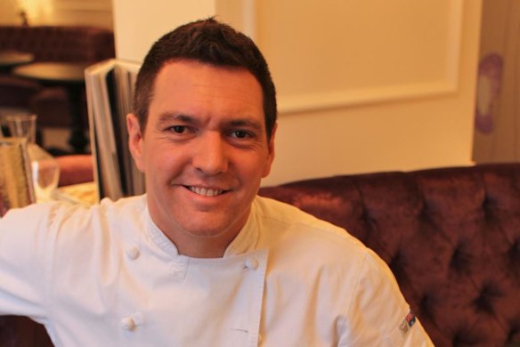 Justin North at Becasse.