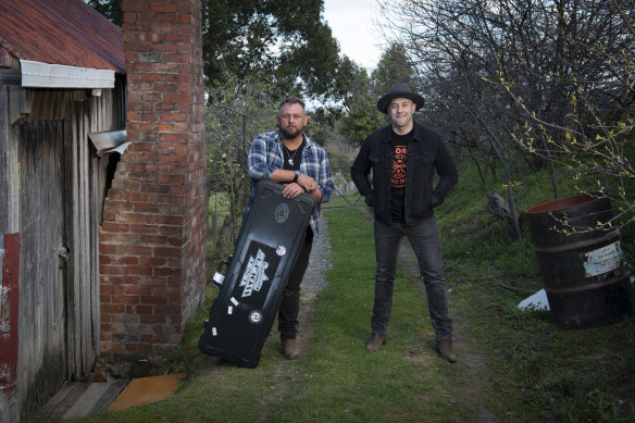  "Spending more time here has reminded us that this place has our history and our hearts," says Tom, left, with brother Nick.