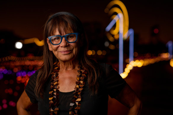 Rhoda Roberts, Parrtjima curator
in Alice Springs.
