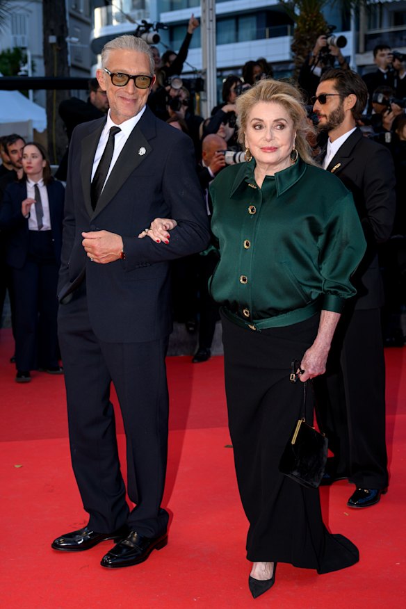 Vincent Cassel and Catherine Deneuve.