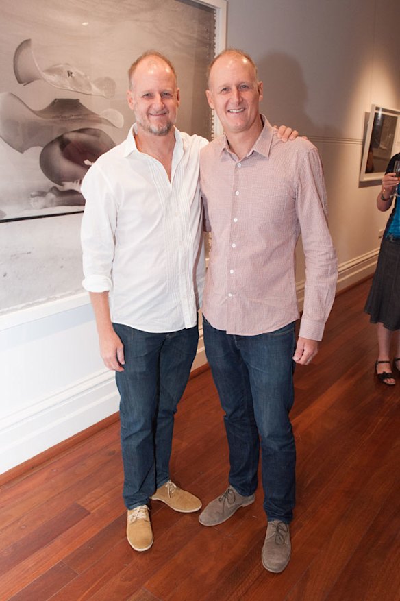 Erick and Ian Regnard at Linton & Kay Galleries