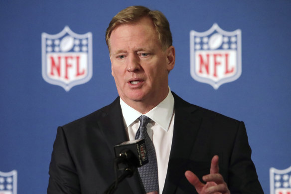 NFL commissioner Roger Goodell was the keynote speaker at the SportNXT conference in Melbourne on Tuesday.