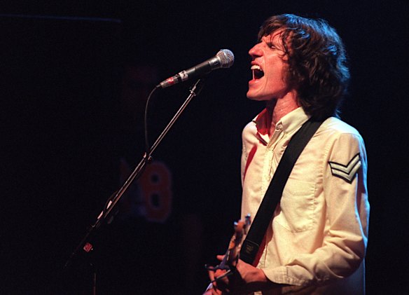 Australian rock band You Am I perform in 1996.