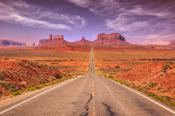 State of awe: Monument Valley in Utah. 