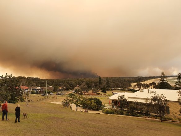More than 1750 hectares have already been burnt at Port Macquarie.