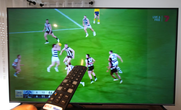 Prized possession: Seven and Foxtel, the latter through Fox Footy and Kayo, will remain the channels to watch for all AFL matches in 2024.