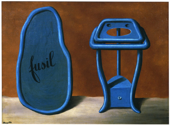 René Magritte, Le Duo (Il duo), 1928.