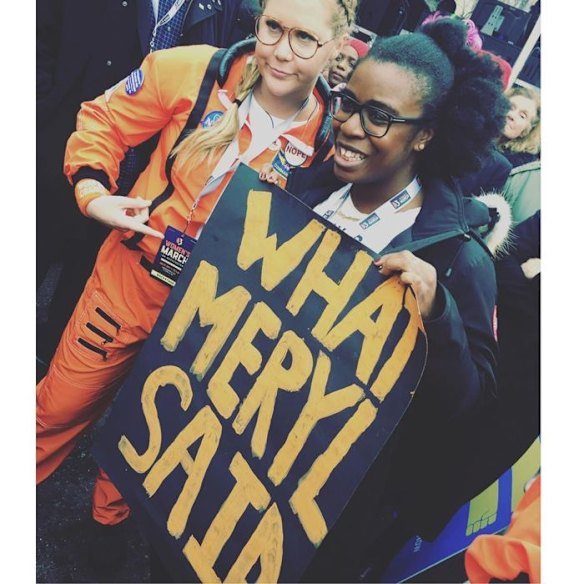 Amy Schumer and Uzo Aduba 