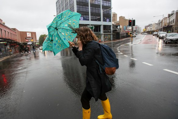 People walking through Wollongong's CBD.