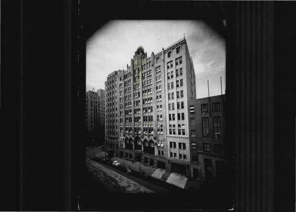 History: the headquarters of now-defunct tabloid The Sun photographed in 1949.