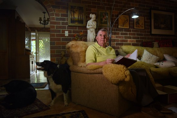 Barry Lee, the former chairman of the Orara Valley Nationals branch, who says he is 'dumbfounded' by the actions of his party in the Coffs Harbour area. 