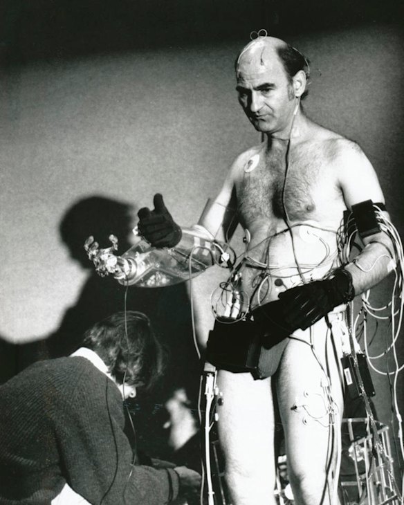 Performance artist Stelarc