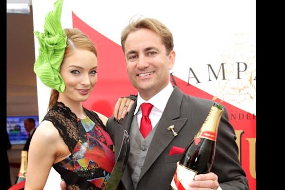 Lucy McIntosh and Julien Marteau at the Birdcage.