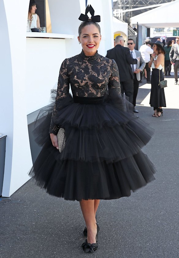 Olympia Valance at Derby Day 