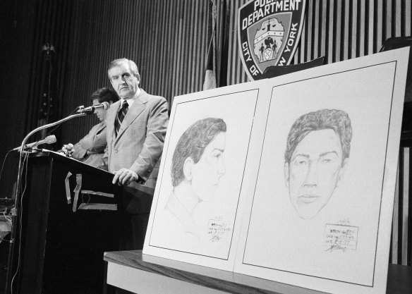 In this 1977 file photo, John Keenan, chief of detectives, speaks at a press conference.