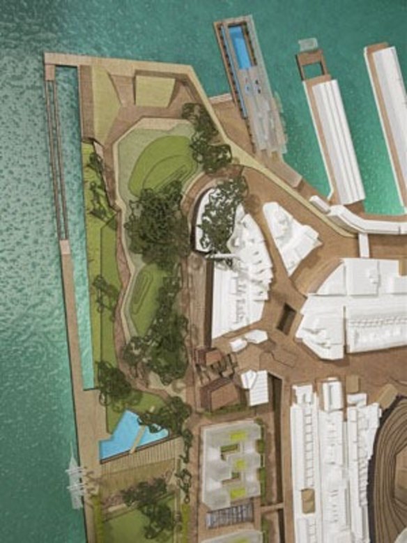 How Barangaroo evolved
