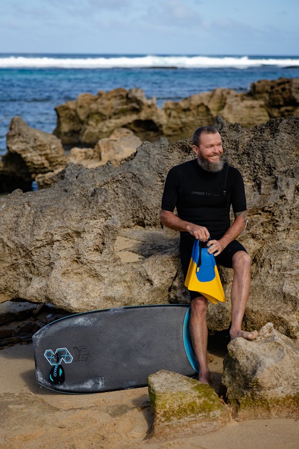 Jamie Ryves, Norfolk Island spearfishing guide and surfer.