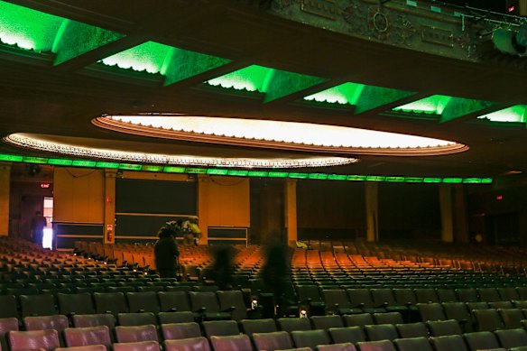  A general view of the The Palais Theatre in St Kilda under renovation, which reopens this month after $20 million building works funded by Port Phillip Council and the Victorian Government on May 16, 2017 in Melbourne, Australia. (Photo by Wayne Taylor/Fairfax Media)