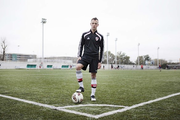 Gavin de Niese Australian youth footballer training for River Plate. Argentina. He's been training in River plate Argentina for the last 3 years.