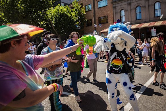 More than 200 groups participated in the 25th Annual Midsumma Pride March.