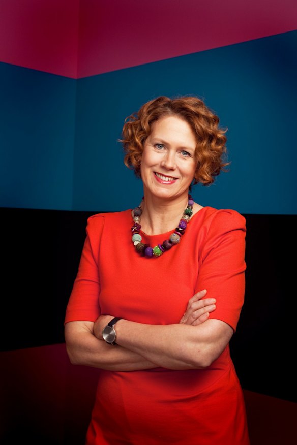 Portrait of Liz Ann Macgregor, Director of the MCA, 2012. Artwork: Robert Owen 
Sunrise #3  2005.