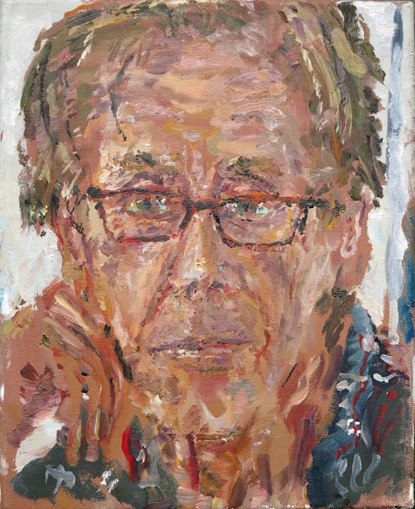 Artist Tom Carment’s 2009 portrait of poet Robert Gray.