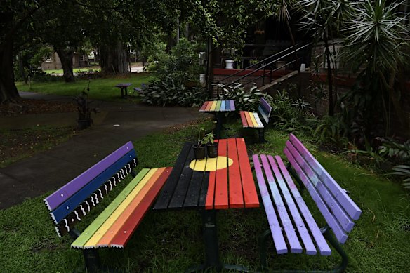 The alcohol and drug rehabilitation facilities of WHO (We Help Ourselves) within the confines of Callan Park in Roselle. The extensive gardens and areas are utilised by patients for their therapy and healing.