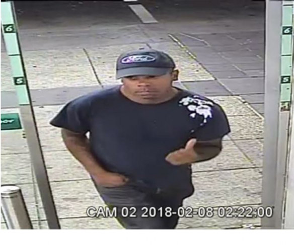 Police are hunting this man, who they believe stole a car from a Brighton driveway